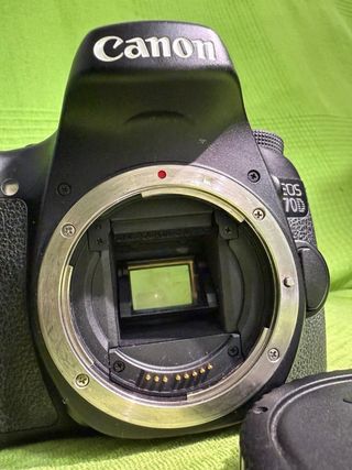 Canon EOS 70D Cámara + Cargador
