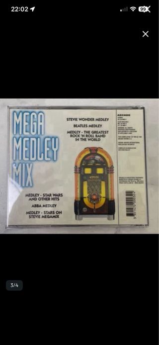 CD Mega Medley Mix - Grandes Éxitos Beatles