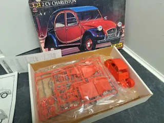 Maqueta Heller Citroën 2 CV Charleston 1:24