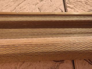 Persiana enrollable de madera esterior