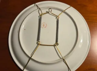 2 Piatti Decorativi Caccia 27cm di diametro