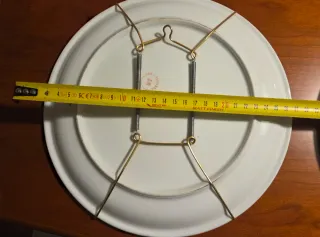 2 Piatti Decorativi Caccia 27cm di diametro