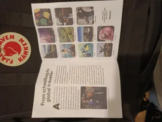 Mochila Fjallraven Kanken Outlong Original Negra