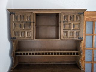 Alacena Rústica Nogal  131cm