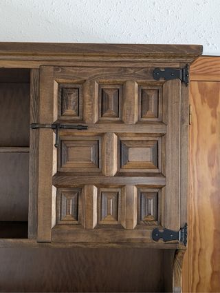 Alacena Rústica Nogal  131cm