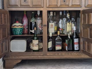 Alacena Rústica Nogal  131cm