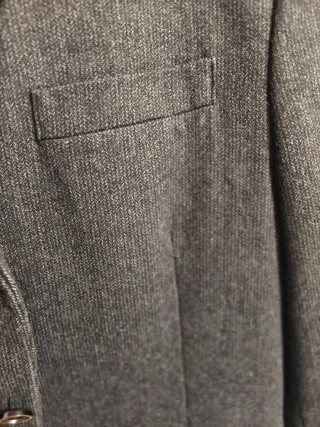 Chaqueta Americana Desigual Gris y Multicolor