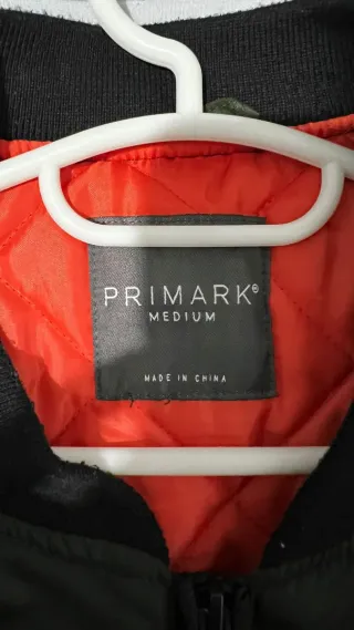 Chaqueta Bomber Primark Verde Talla M