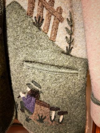 Trenca Giesswein Lana Bordada