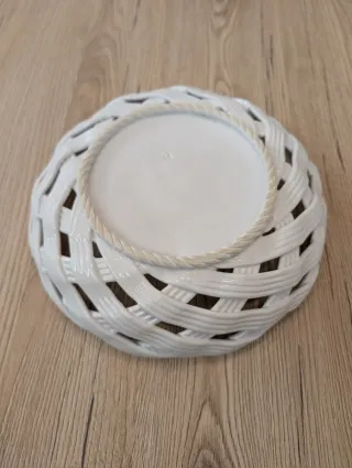 Cesto Mulino Bianco Porta Pane Paniere In Ceramica