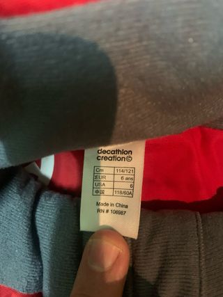 Chaqueta de esquí Quechua 6 años 114/121 cm