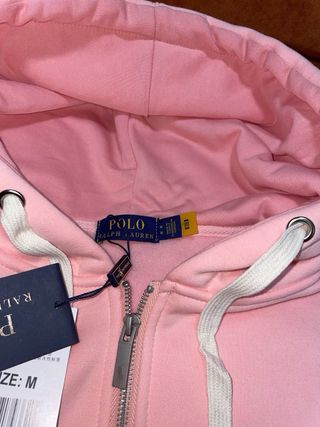 Felpa con cappuccio Ralph Lauren rosa