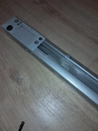 2 Tende Veneziane in Alluminio Grigio Nuove