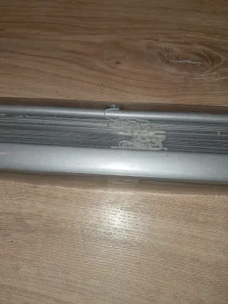 2 Tende Veneziane in Alluminio Grigio Nuove