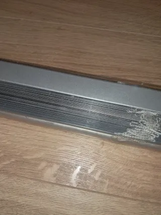 2 Tende Veneziane in Alluminio Grigio Nuove