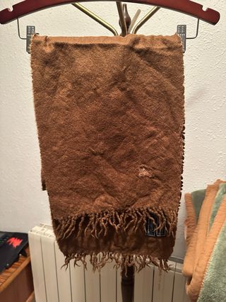 Bufanda Burberry 100% Baby Alpaca Marrón