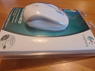 Mouse Logitech M125 Cavo Retrattile Bianco