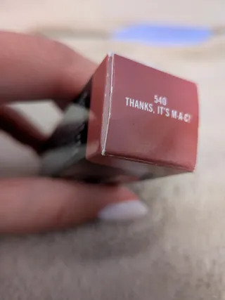 Nuevo MAC Lipstick - Rosa Thanks it's