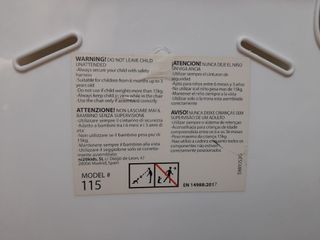 Trona para bebés con bandeja regulable - Piku