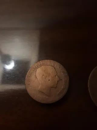 2 Monete Alfonso XII