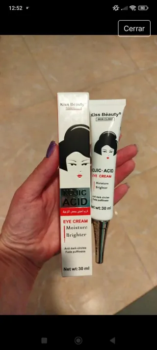 Kiss Beauty Contorno de Ojos Kojic Acid