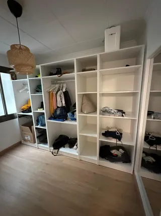 Armario vestidor modular madera