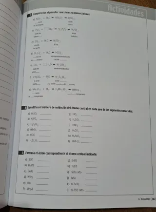 Formulación y Nomenclatura Química Inorgánica E...