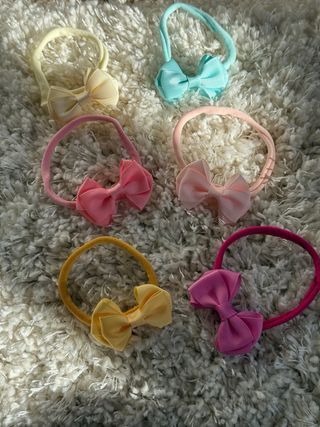 Fiocchi per neonati (vari colori)