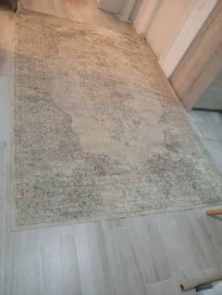 Alfombra Zara Home efecto vintage