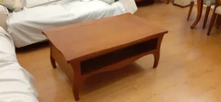 Set de muebles de salón: Vitrina, mesa, cómoda, tv