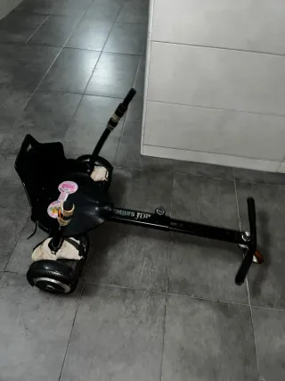 Hoverboard Kart Go-Kart Negro
