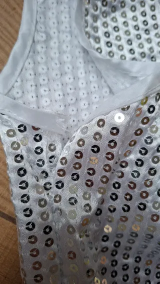 Chaleco lentejuelas infantil