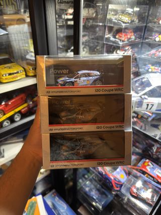 Lote 3 Hyundai i20 WRC IXO 1/43