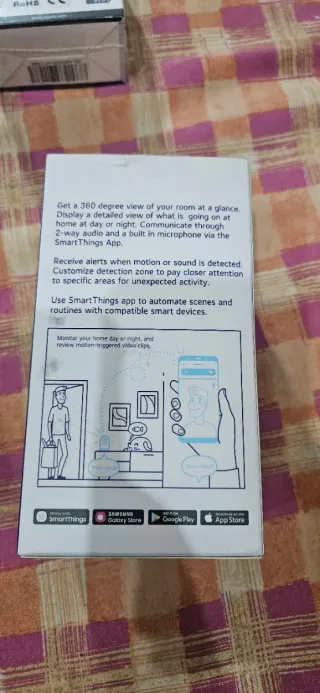 Pack de, cámara 360° y tres alarmas.