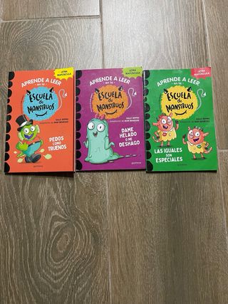 Libros escuela de monstruos