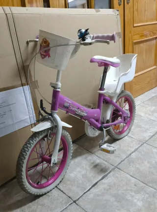 Dos Bicicletas infantiles rosas