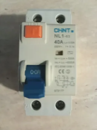 Interruptor Diferencial Chint NL1-63 40A