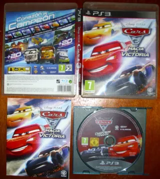 Cars 3: Hacia la Victoria, PlayStation 3 PS3 Slim