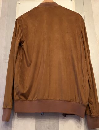 Cazadora Bomber Antelina Marrón