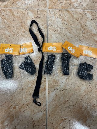 46 Correas de banda negras