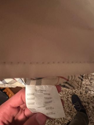 Chaqueta Burberry Beige