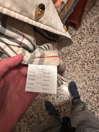 Chaqueta Burberry Beige