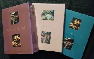 3 Álbumes de Fotos Vintage