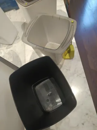 2 Macetas Autorriego Black & White