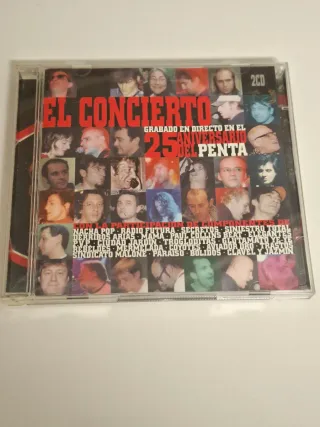 CD El Concierto 25 Aniversario del Penta