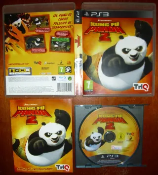 Kung Fu Panda 2, PlayStation 3 PS3 Slim, Ver. ESP
