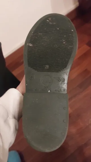 Stivali donna in gomma verde