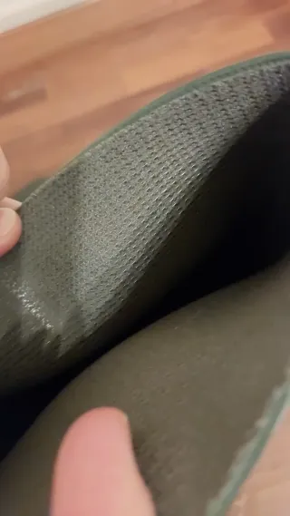 Stivali donna in gomma verde