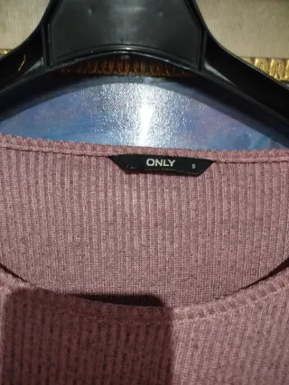 Set maglia rosa only e jeans neri