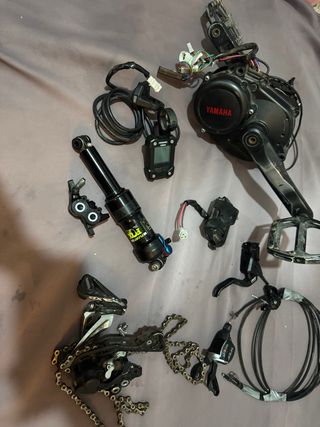 Motor Yamaha Ebike, Shock Fox, Cambio Shimano